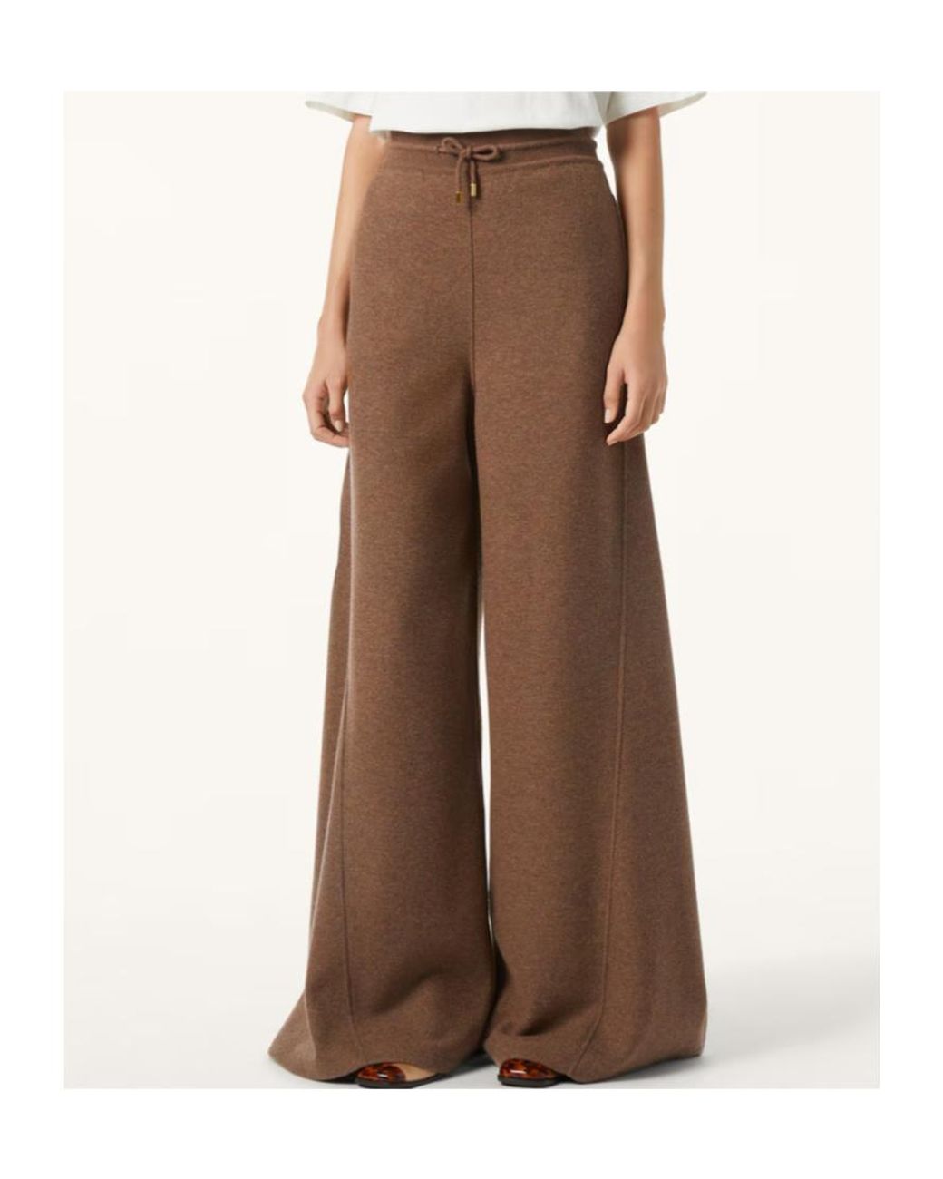 Loro Piana Brown Rio Bodro Pants