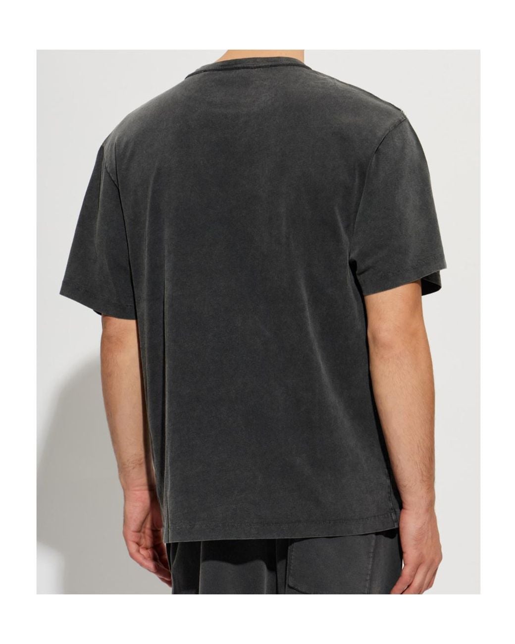 Off-White c/o Virgil Abloh Black Off Stamp Short Sleeved T-Shirt for men
