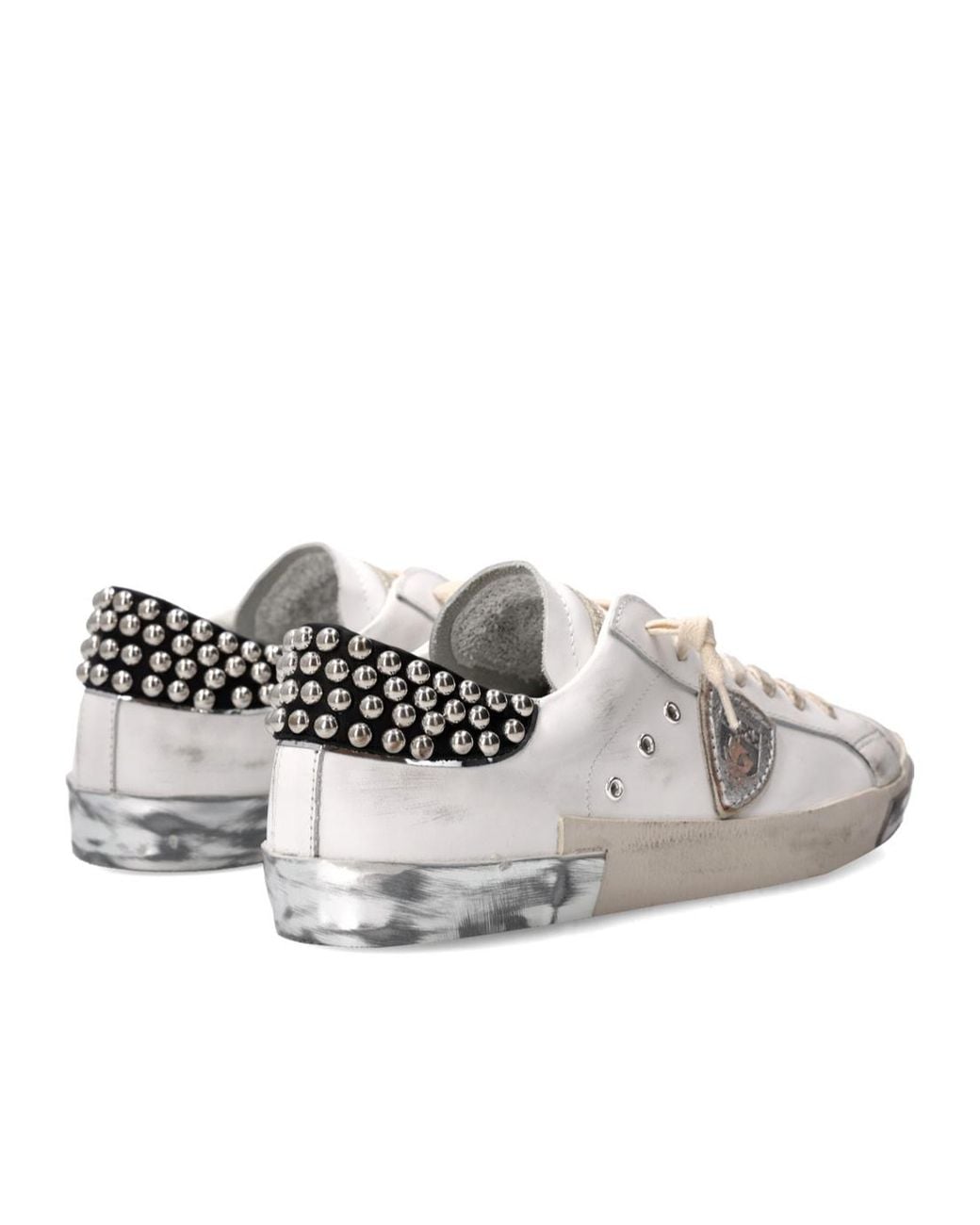 Philippe Model White Prsx Tennis Low-Cut Casual Shoes for men