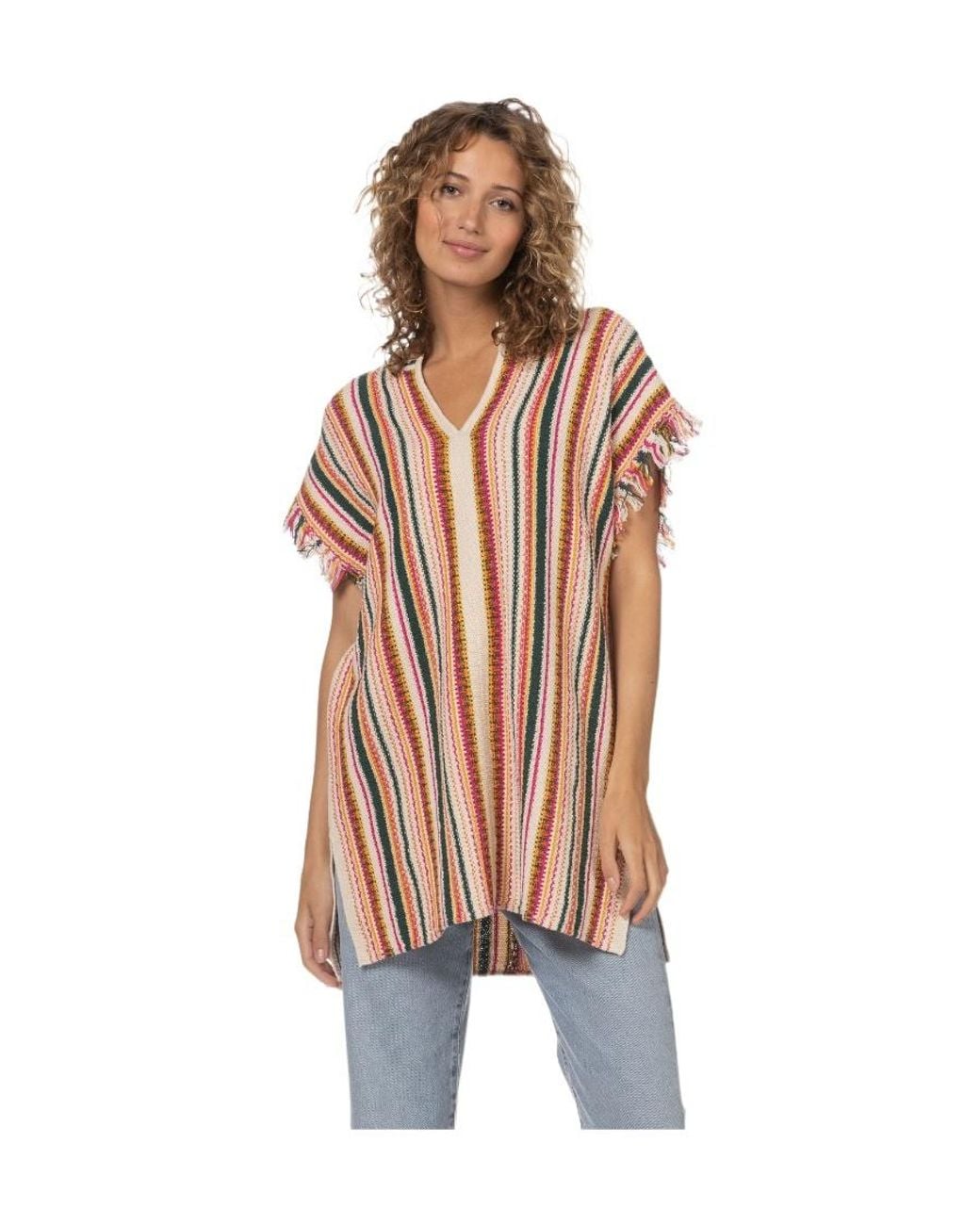Vanessa Bruno Multicolor Short-Sleeved Sweater