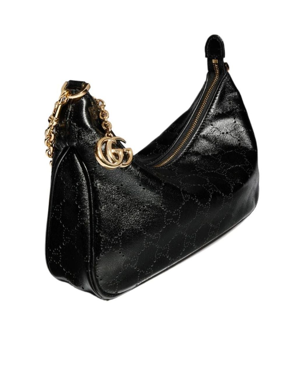 Gucci Black Lady Lunetta Chain Small Shoulder Bag