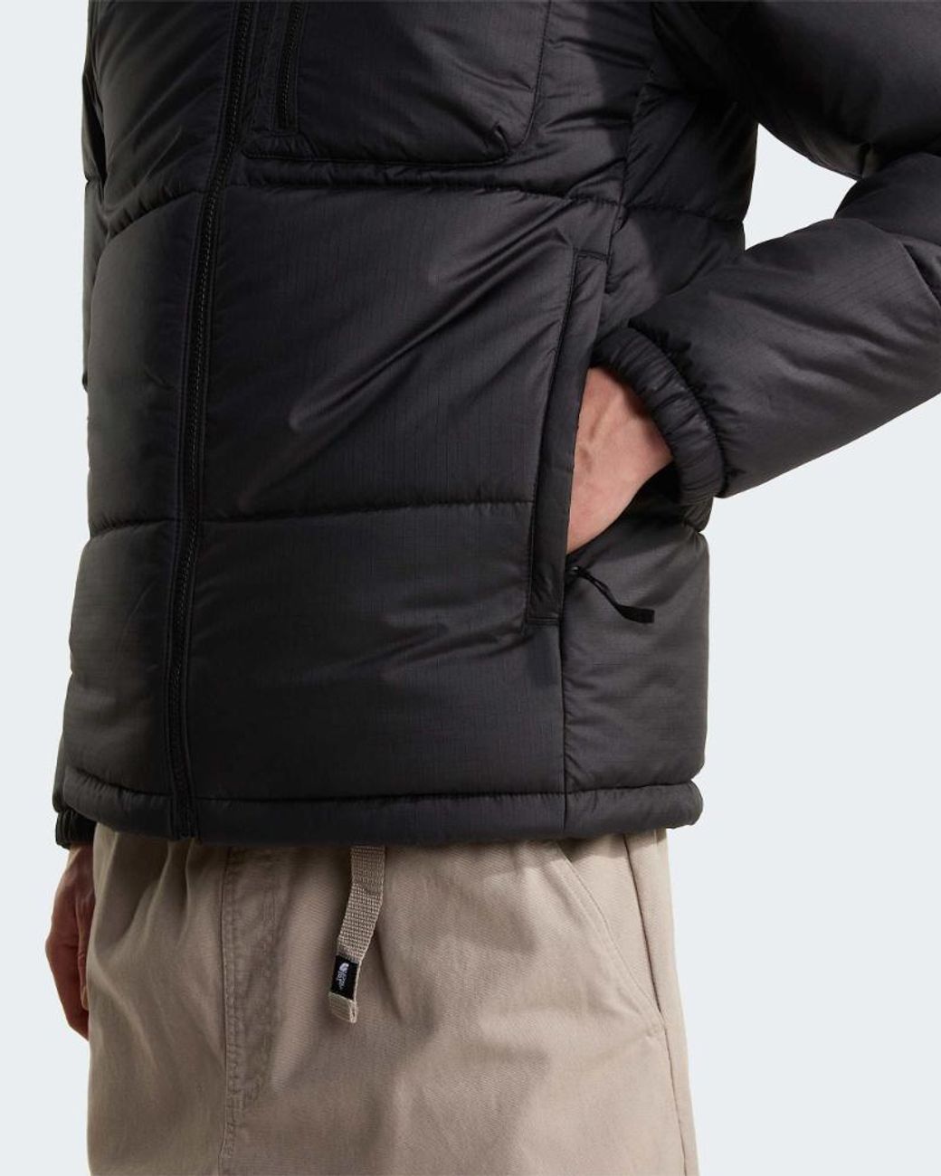 The North Face Black Nuketo Logo-Print Quilted Jacket for men