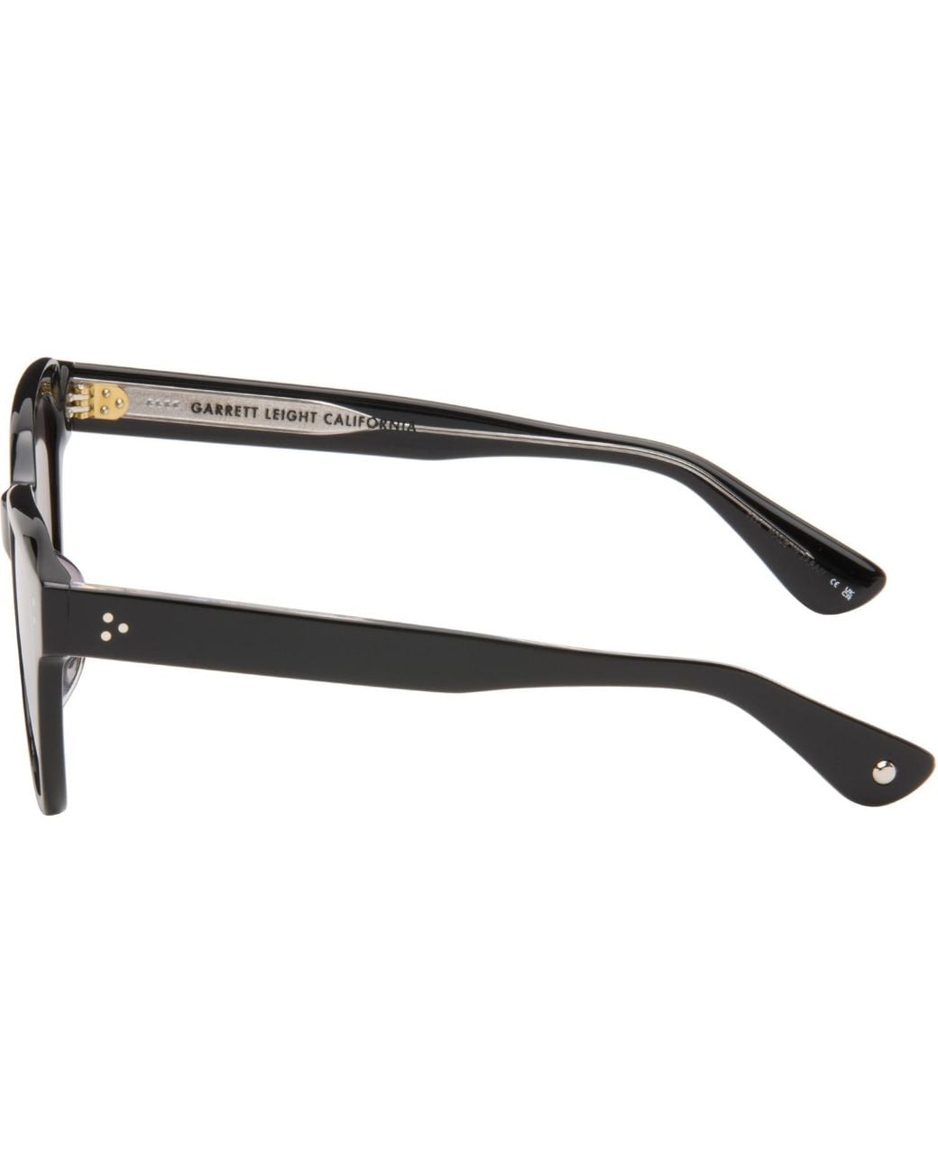 Garrett Leight Metallic Palmera Sunglasses for men