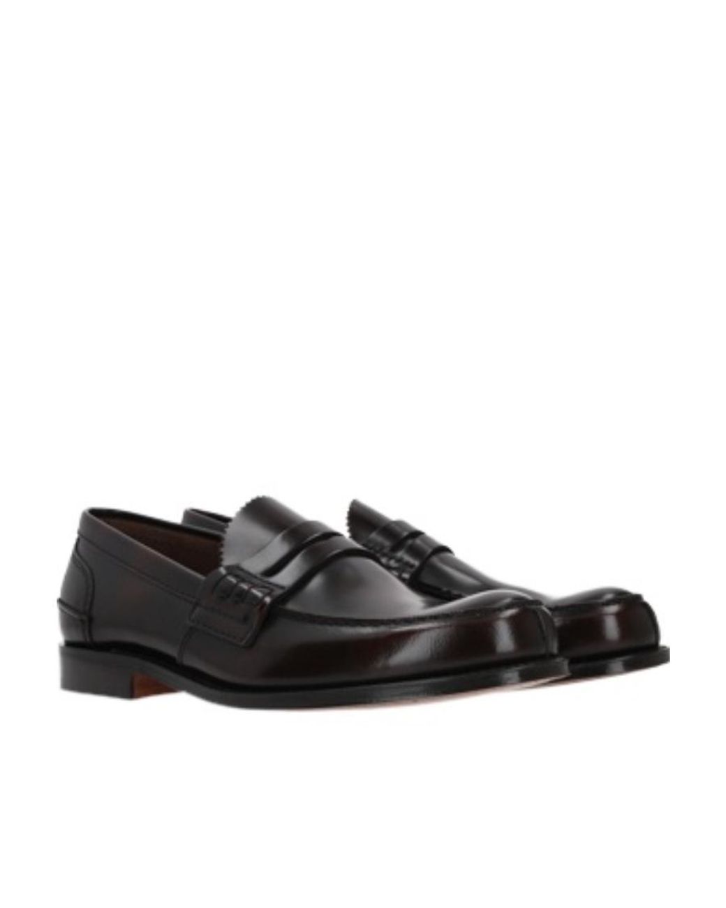 Church's Black Micro-Standard Loafer Shoes for men