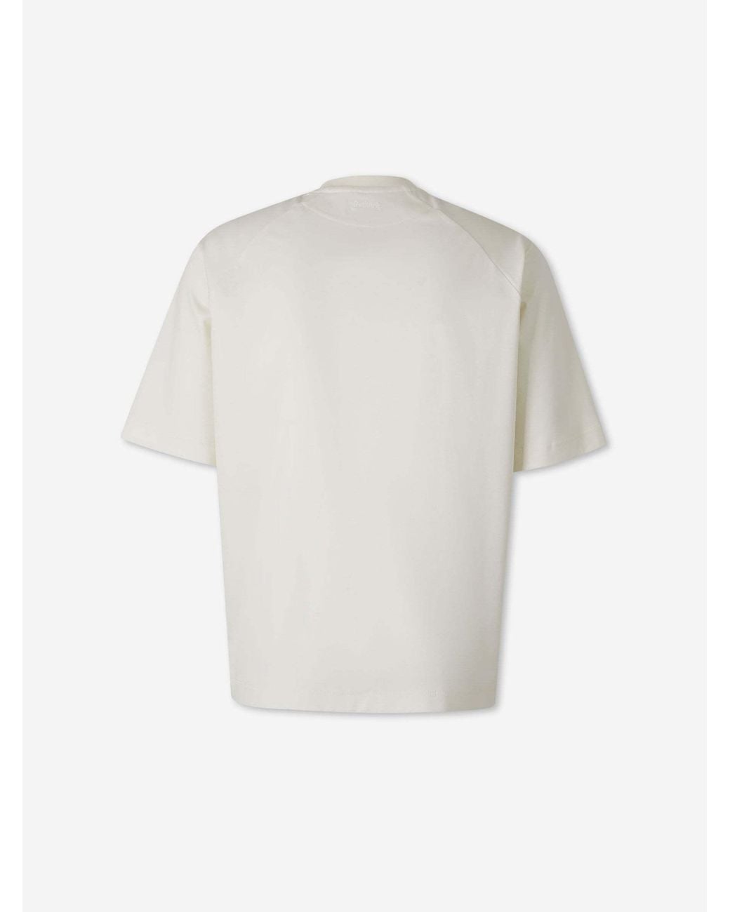 Herno White Short-Sleeved T-Shirt for men