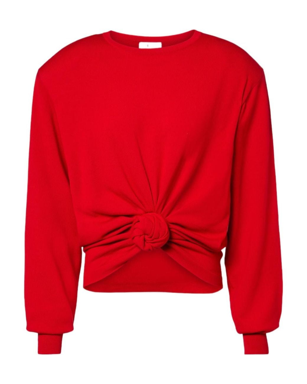 Magda Butrym Red Long-Sleeved Sweater