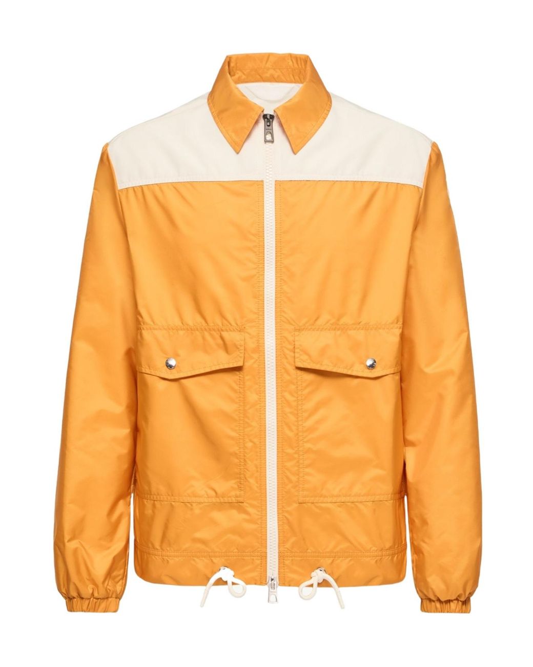 Moncler Orange Dirillo Shirt Jacket for men