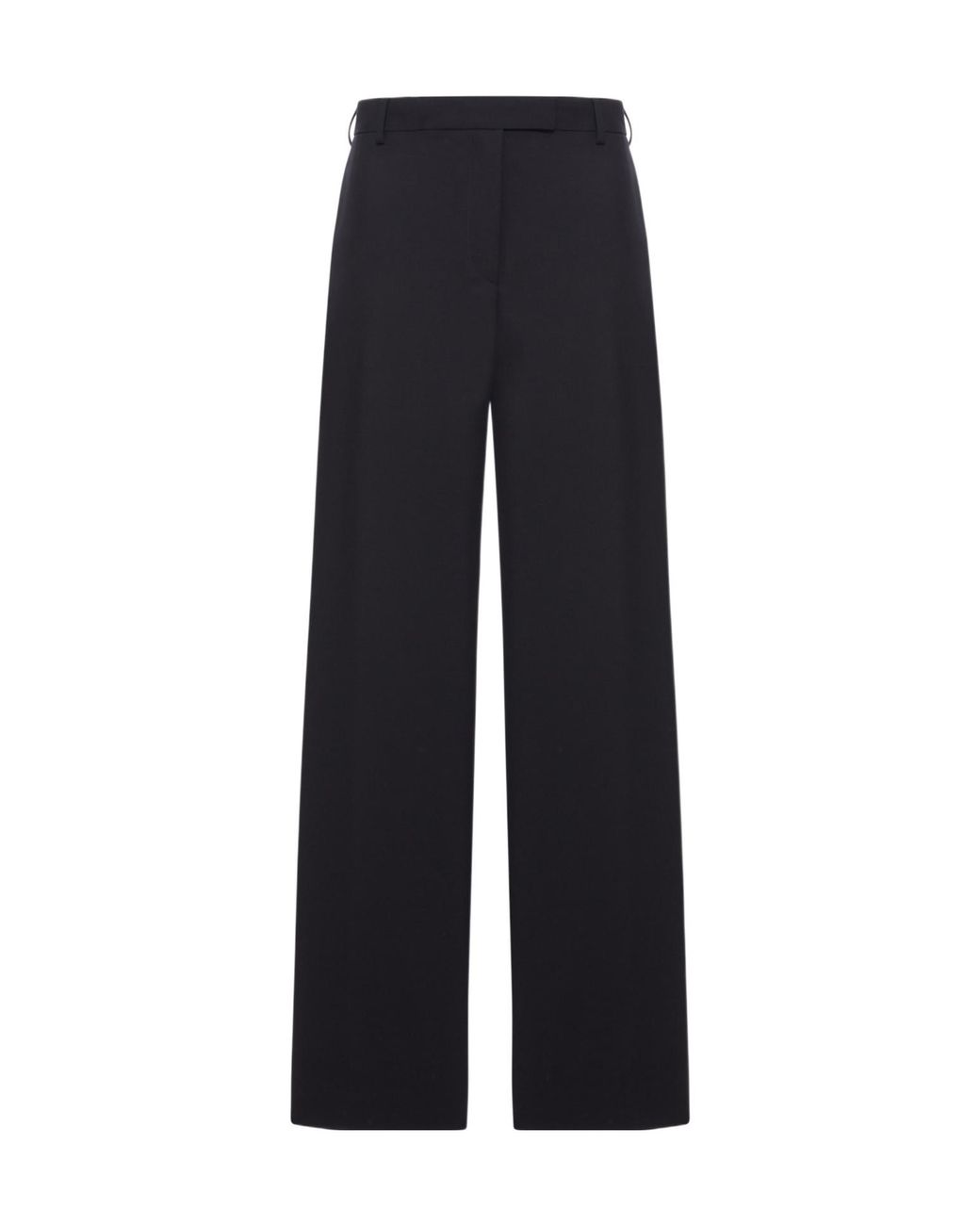Dries Van Noten Blue Straight Leg Pants