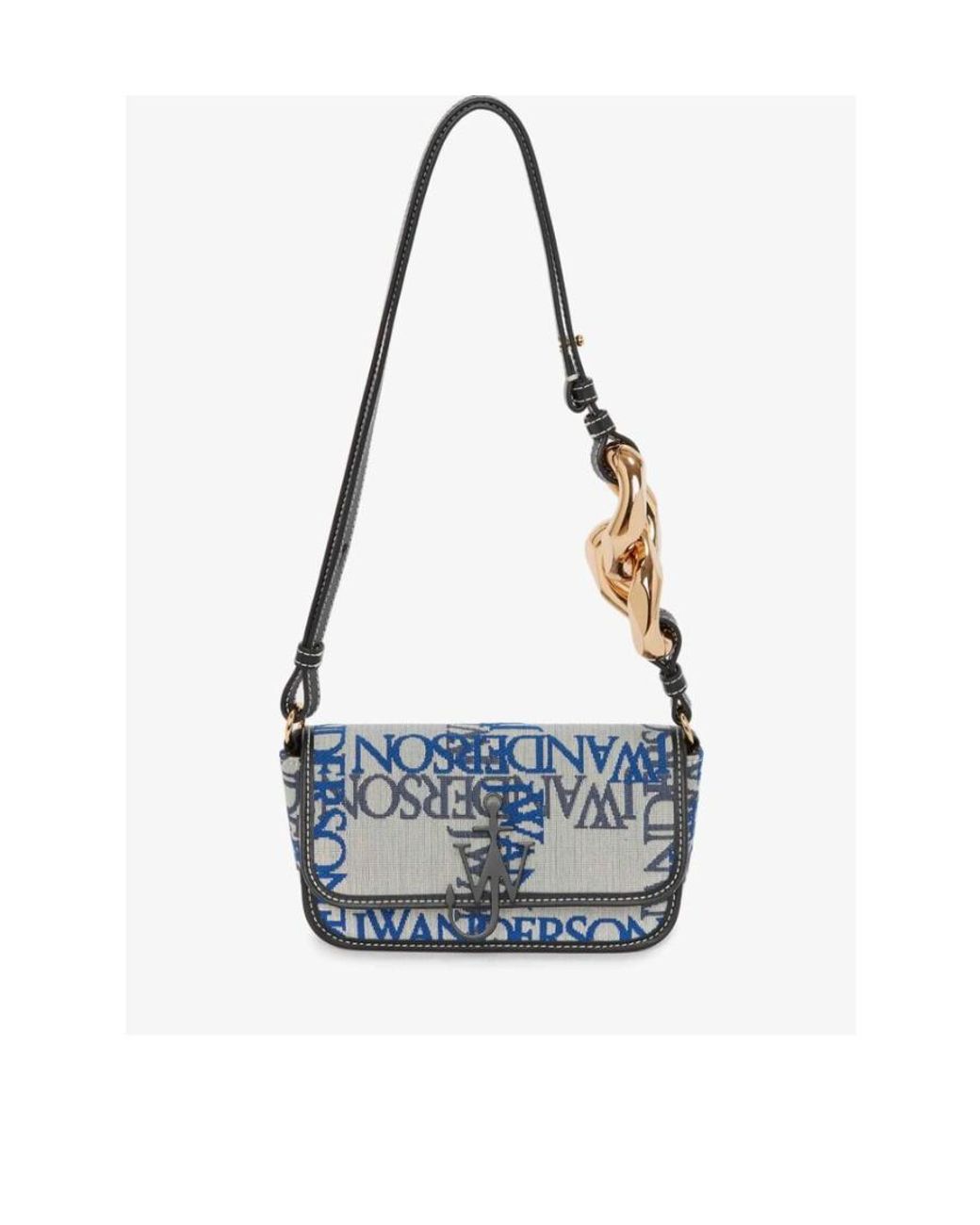 J.W. Anderson Blue Chain Anchor Crossbody Bag
