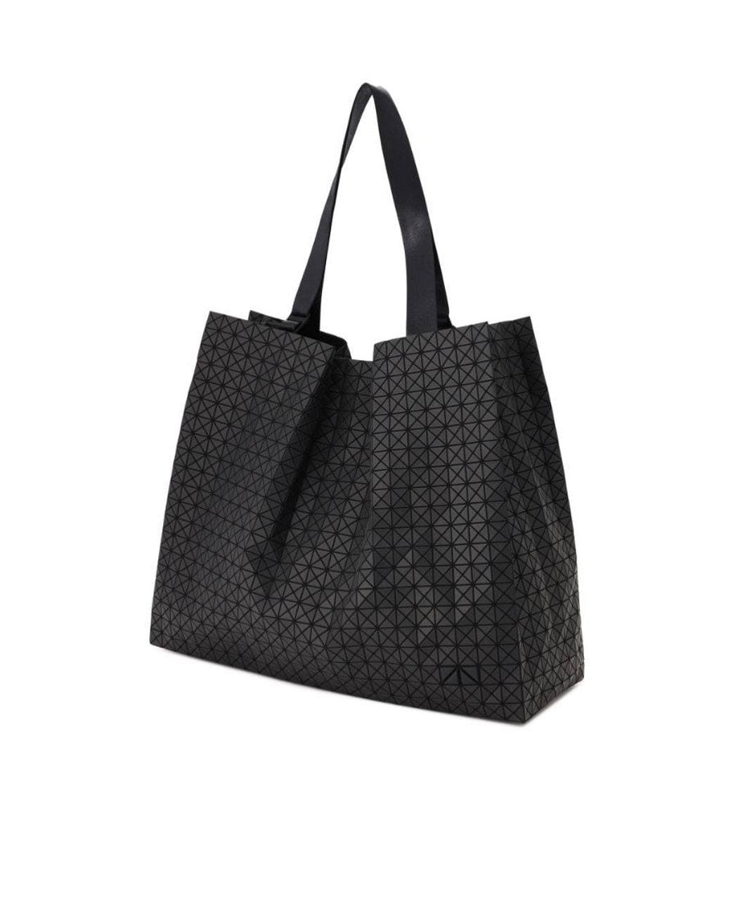 Issey Miyake Black Top Handle Tote Bag for men