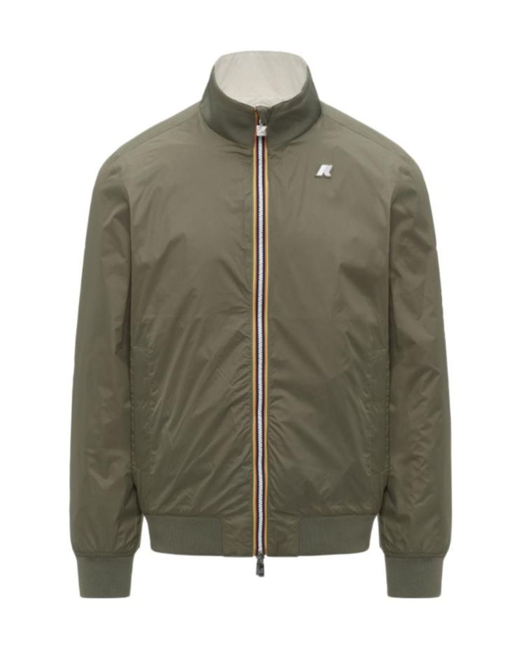 K-Way Gray Arsene Reversible Jacket for men