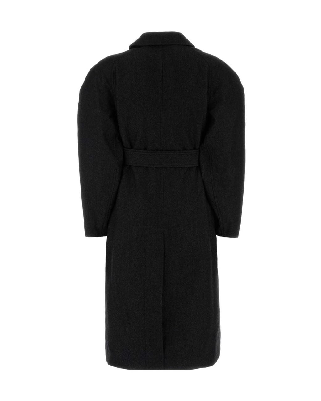 Lemaire Black Raglan Sleeve Coat