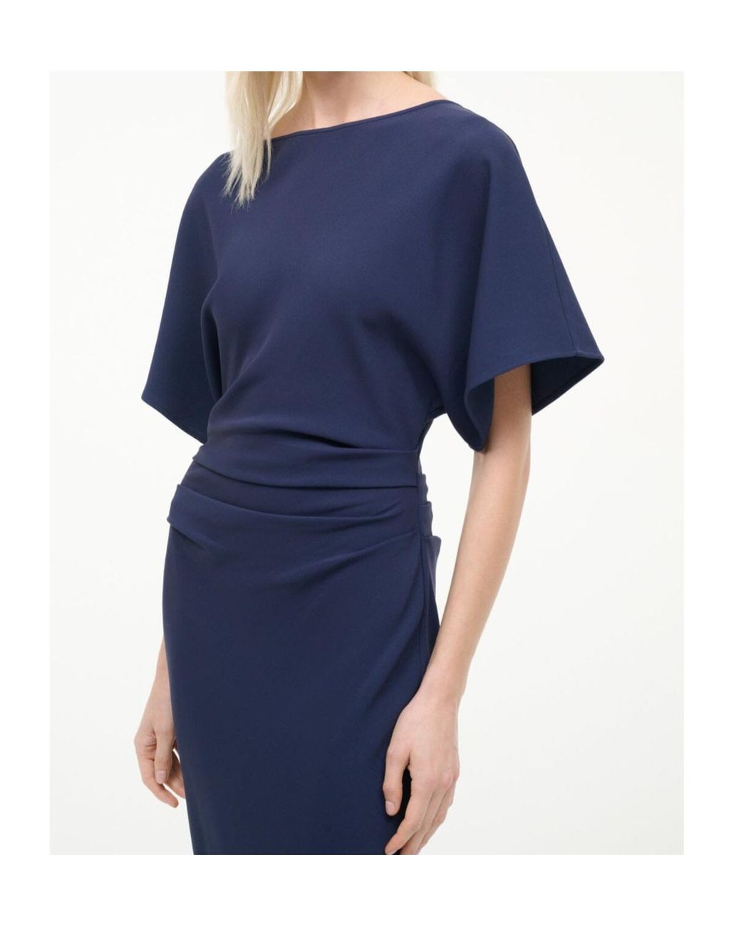 Staud Blue Amelie Dress