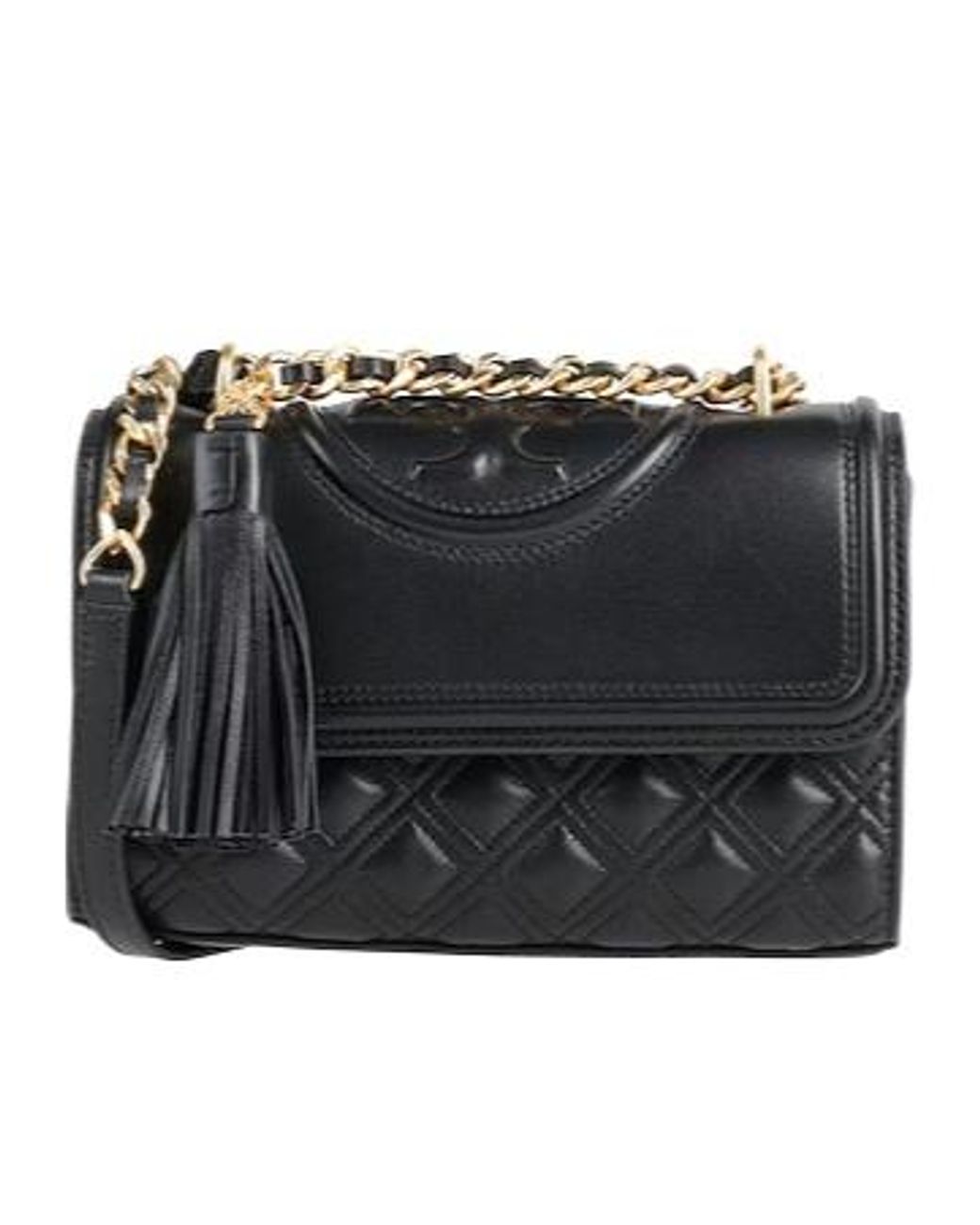 Tory Burch Black Solid Color Shoulder Bag
