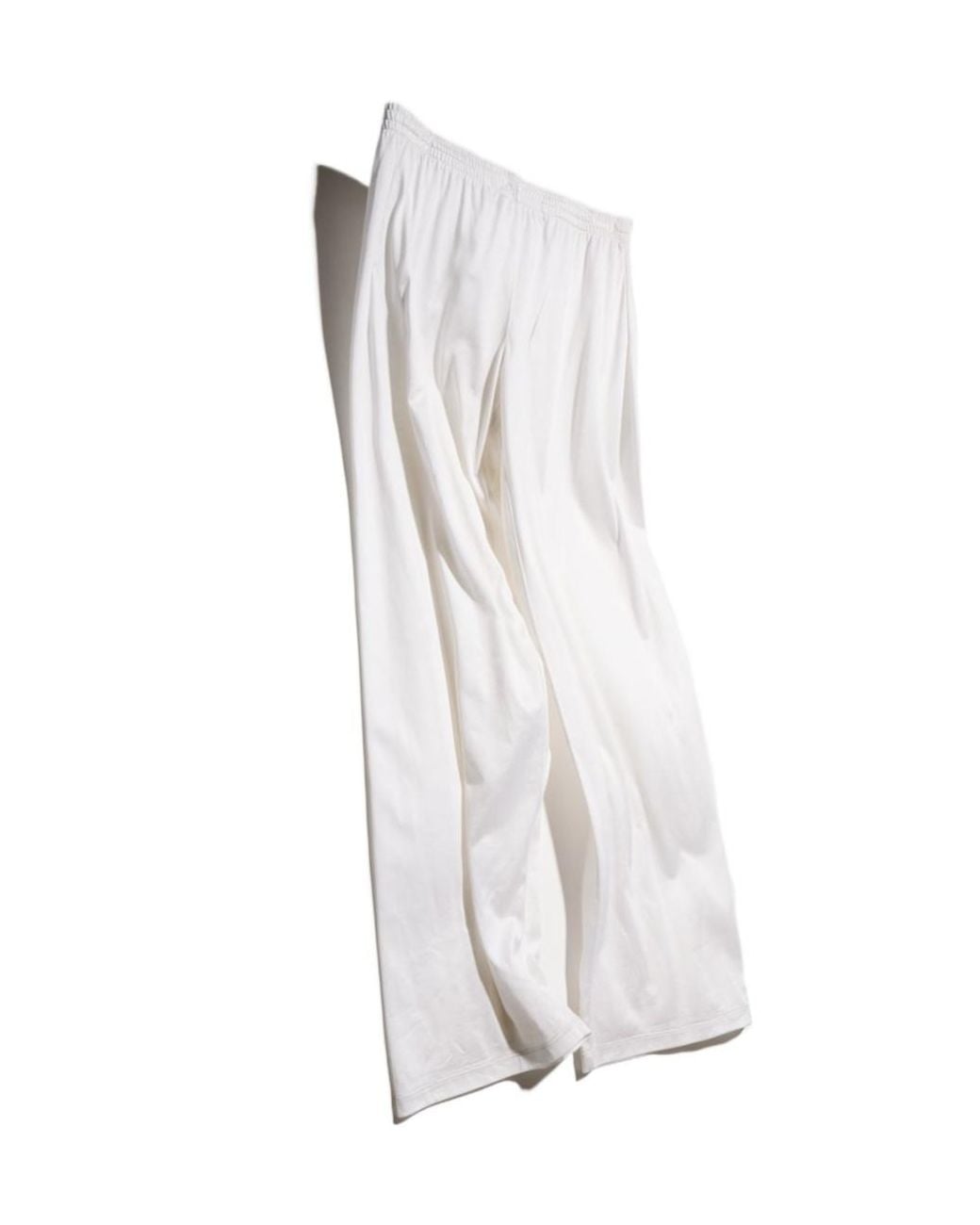 Gucci White Light Silk Jersey Sportswear Pants for men