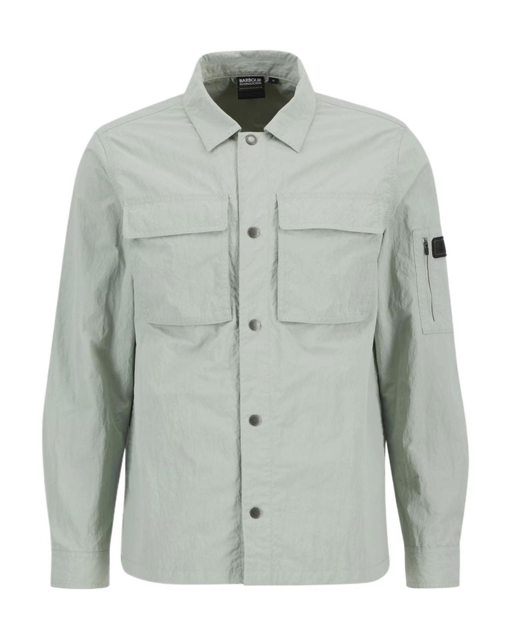 Barbour Green Shirt-Style Casual Jacket for men