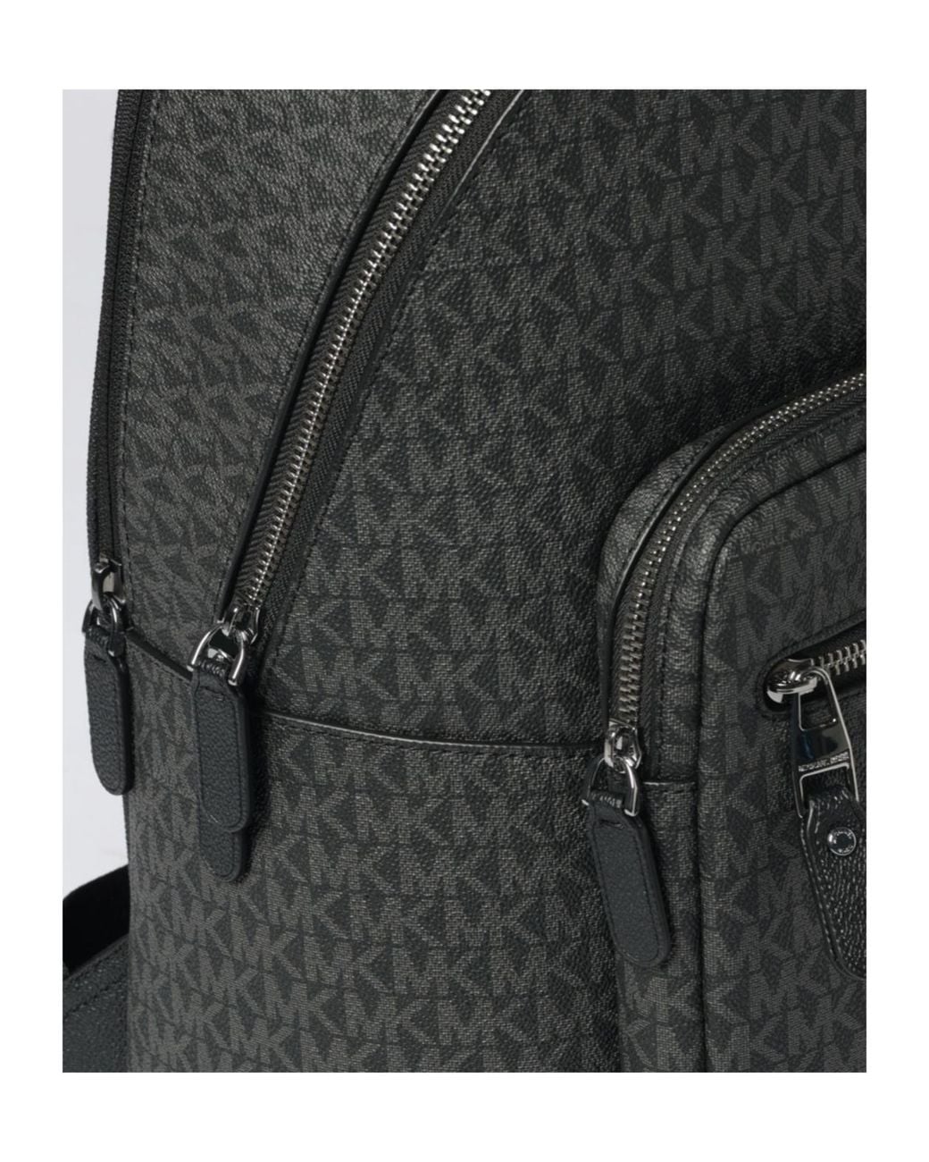 MICHAEL Michael Kors Gray Hudson Patterned Backpack for men