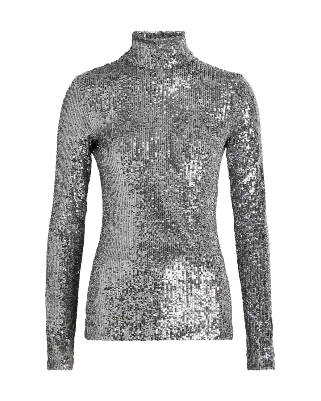 Rabanne Gray Slim-Fit Long-Sleeve T-Shirt