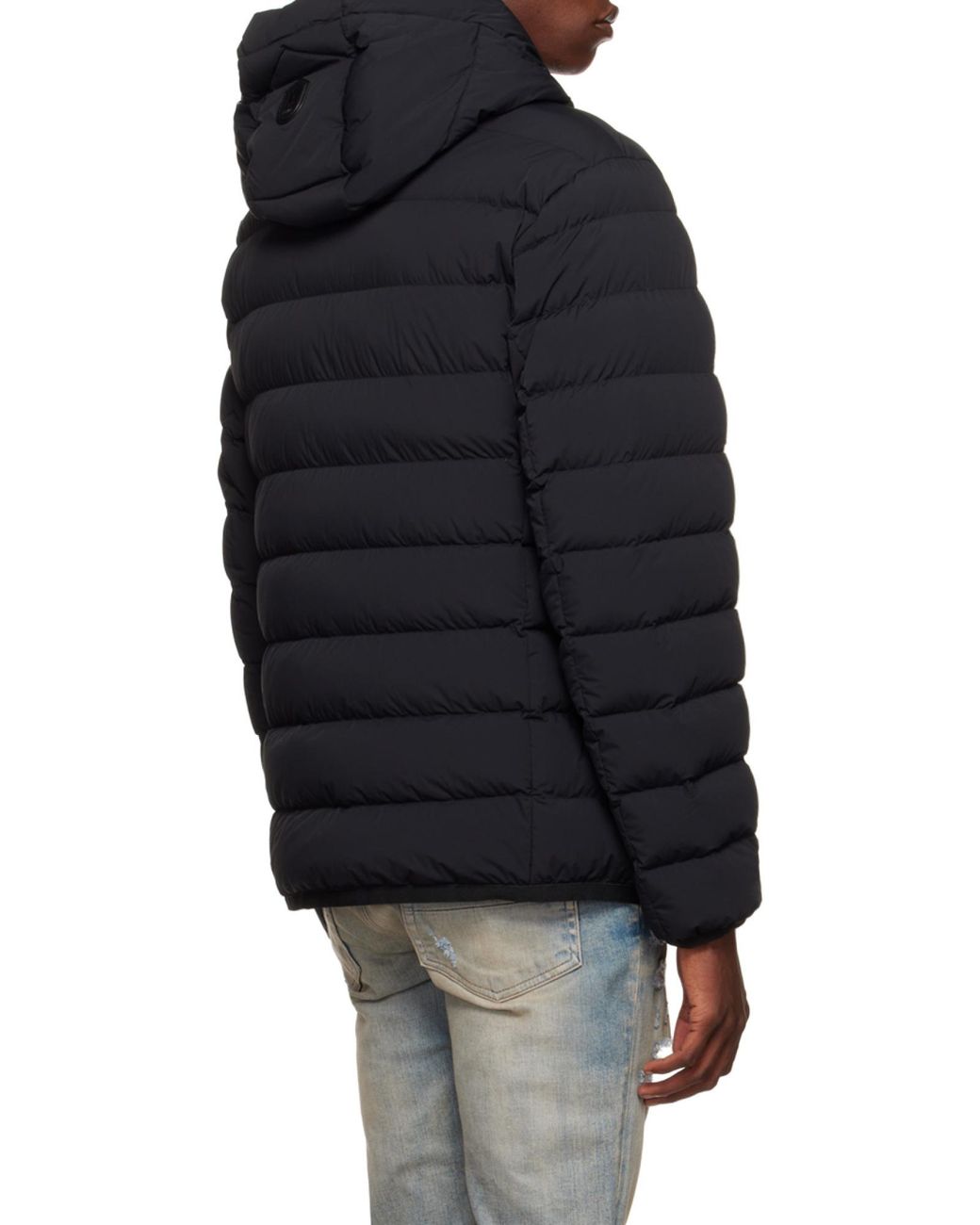 Mackage Black Padded Hooded Down Jacket for men