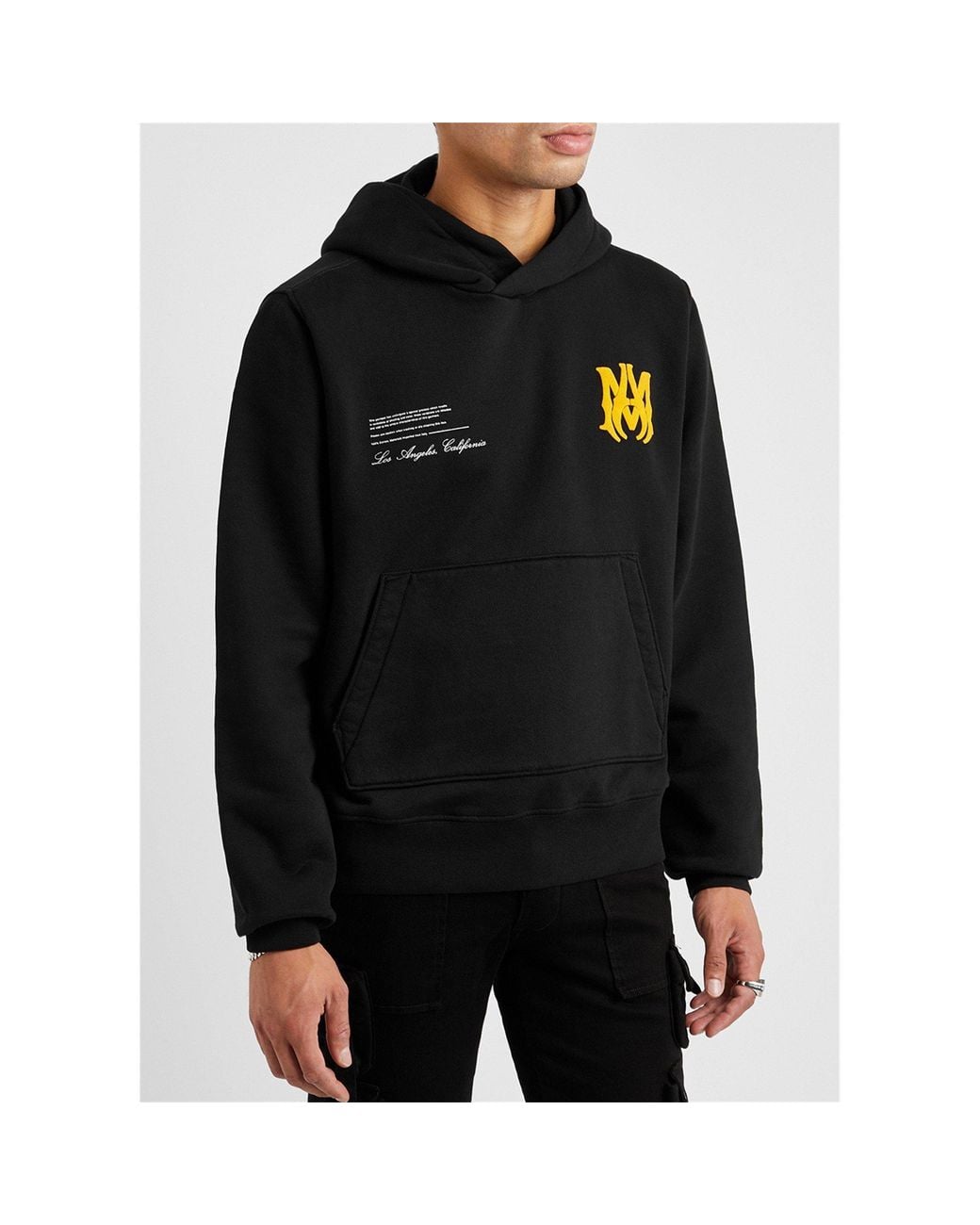 Amiri Black Printed Sweatshirt for men
