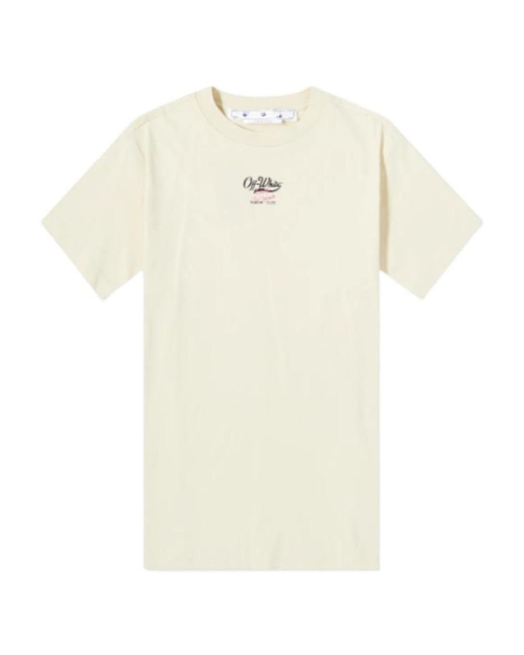 Off-White c/o Virgil Abloh White Surf Script Logo T T-Shirt