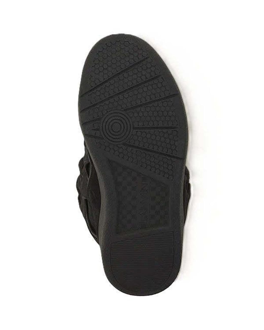 Lanvin Black Thickrope Lace Cutout Lowtop Sneakers for men