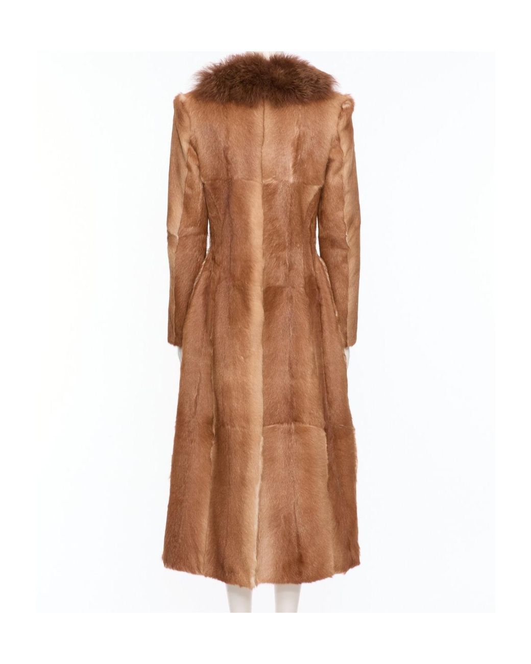 Valentino Brown Long-Sleeved Coat
