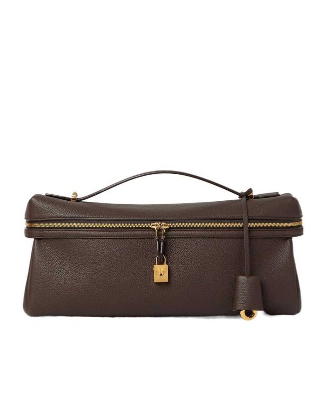 Loro Piana Brown Extra Softy Bag L33