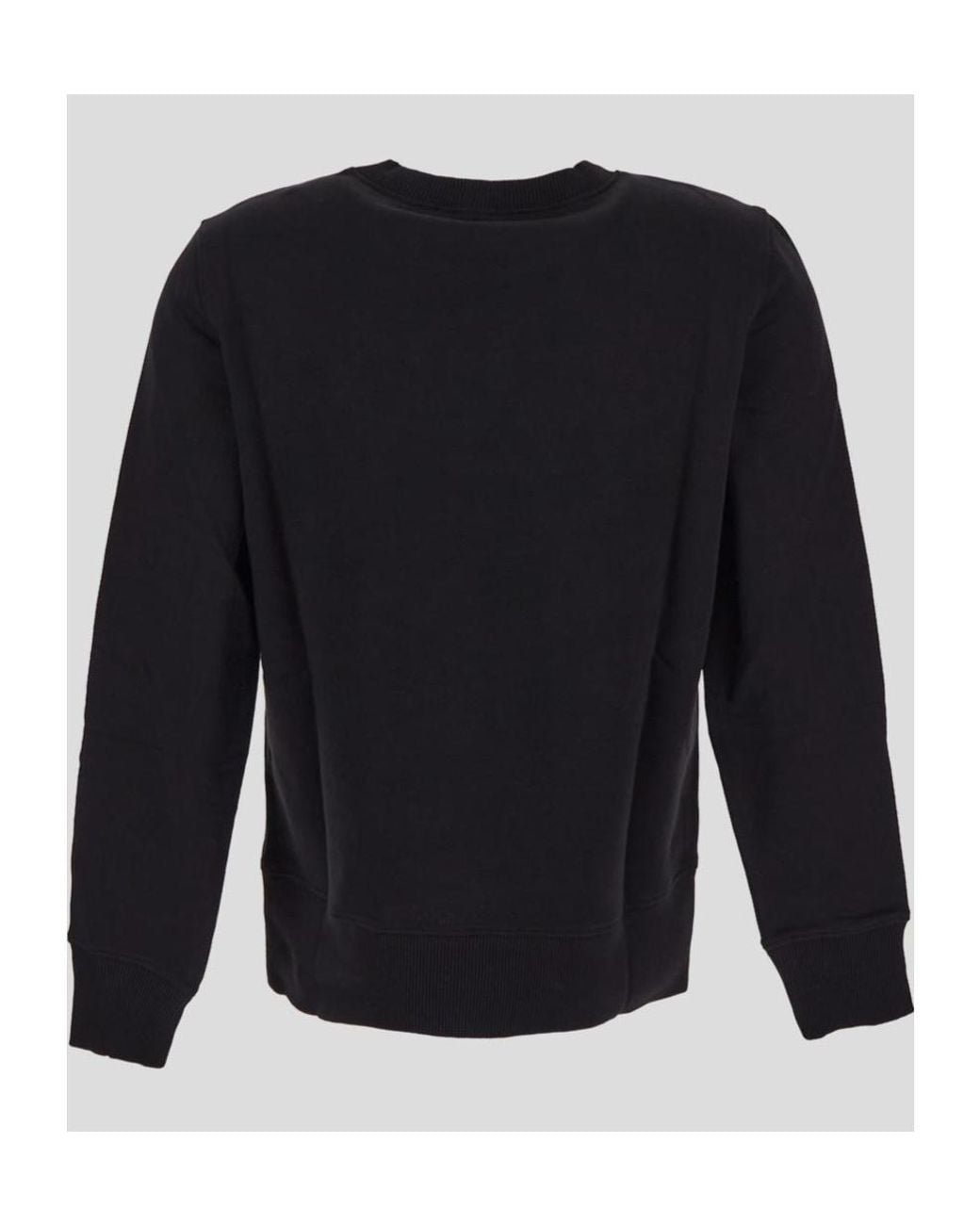 Versace Jeans Blue Barocco Logo-Print Cotton Sweatshirt