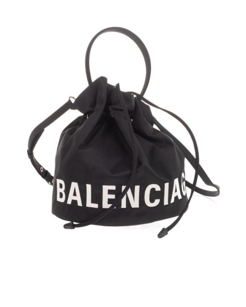 Balenciaga Black Medium Metro Shoulder Bag