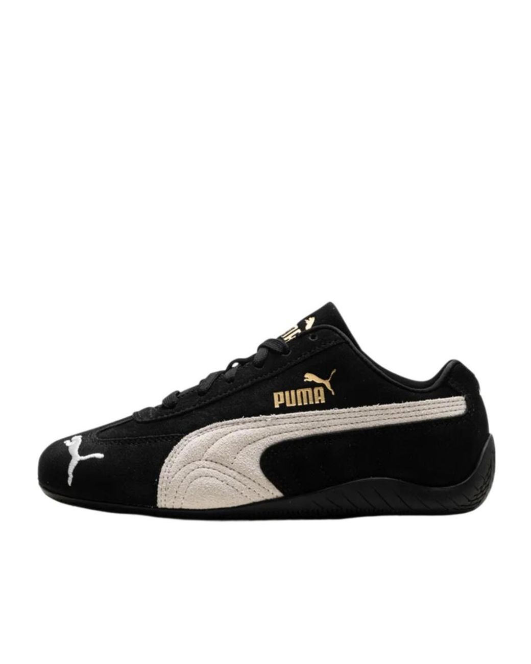 PUMA Black Speedcat OG Suede Sneakers