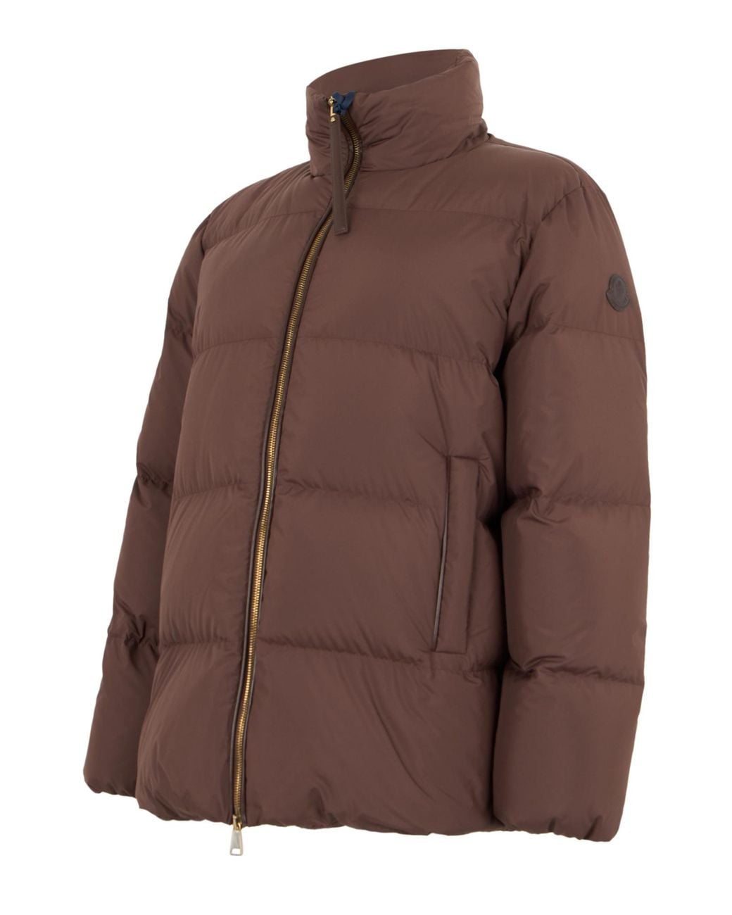 Moncler Brown Vivantesse Short Down Jacket