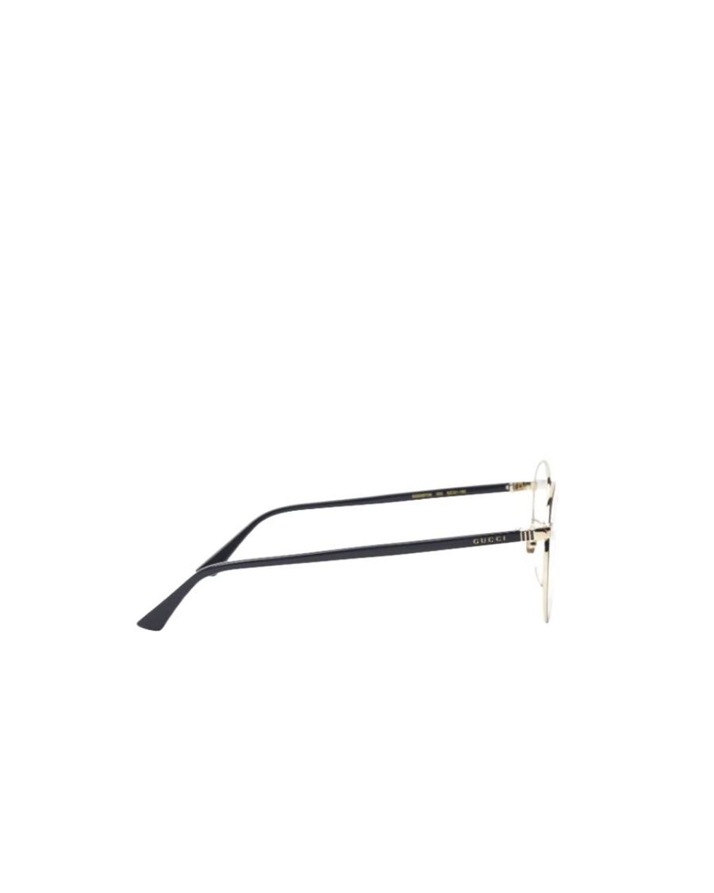 Gucci White Eyewear Round Frame Glasses for men