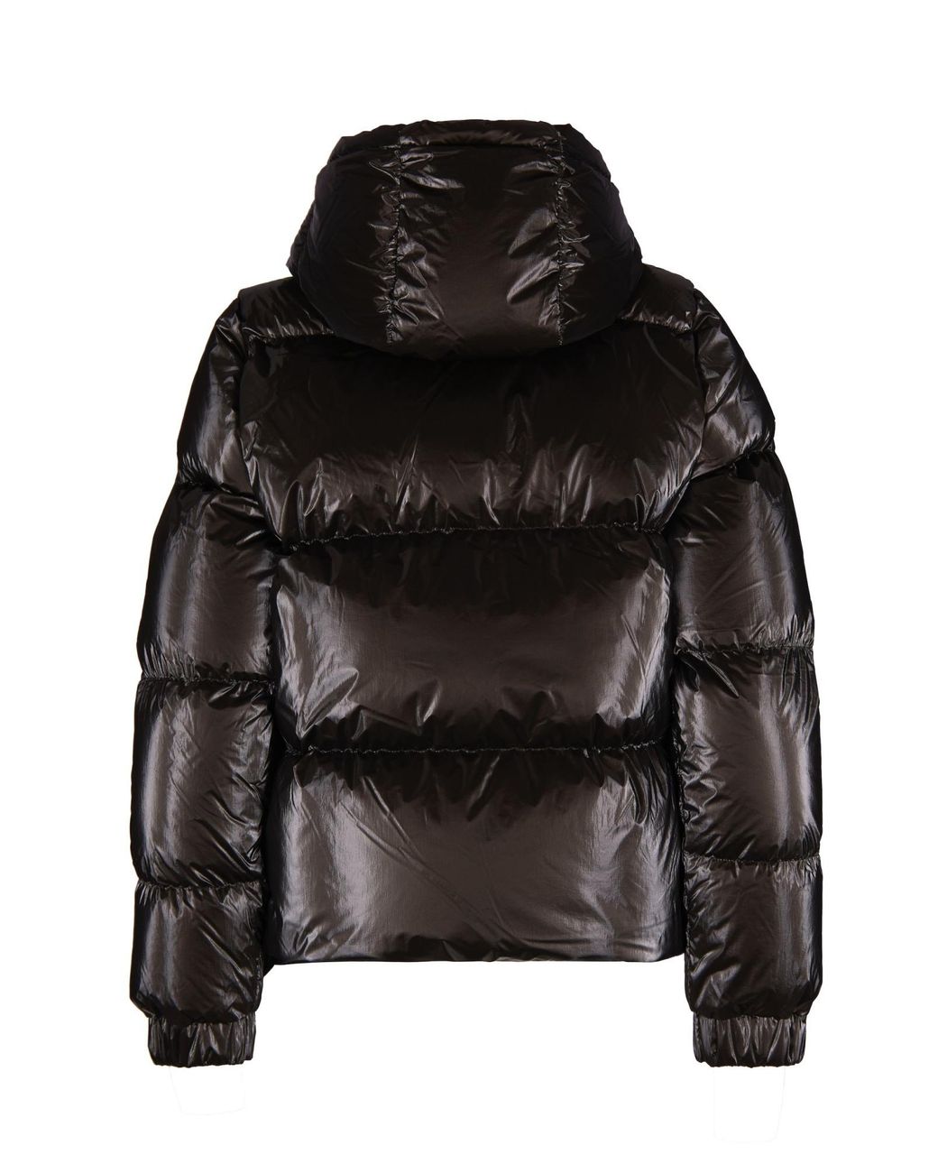K-Way Black Lil Soft Touch Marmotta Short Jacket