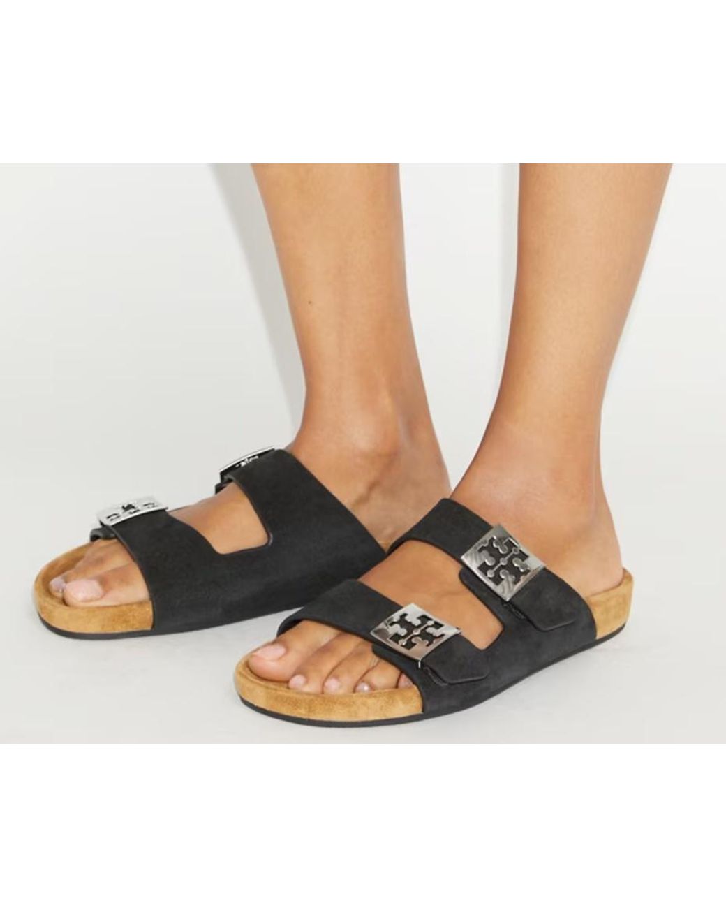 Tory Burch Black Mellow Sandals
