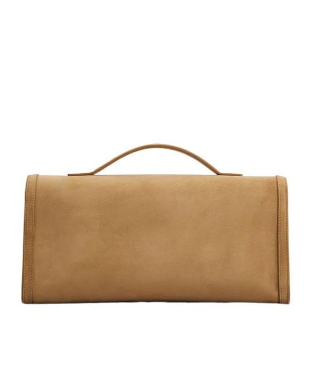 Roger Vivier Brown Belle Vivier Clutch Bag