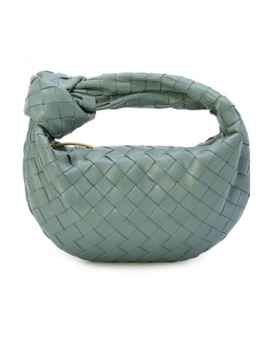 Bottega Veneta Green Mini Jodie Tote Bag