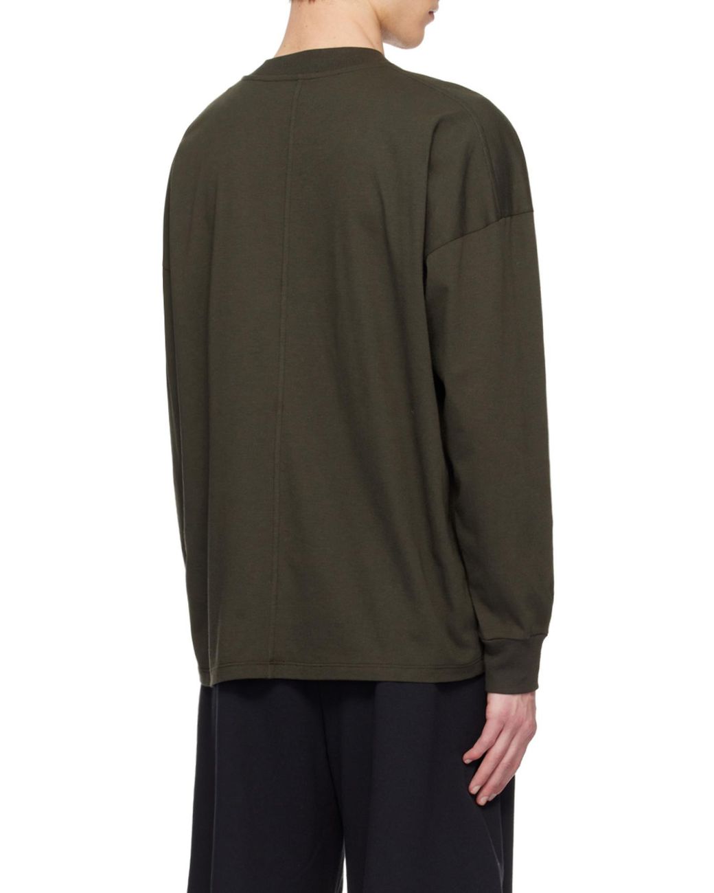 The Row Green Drago Long-Sleeved T-Shirt for men