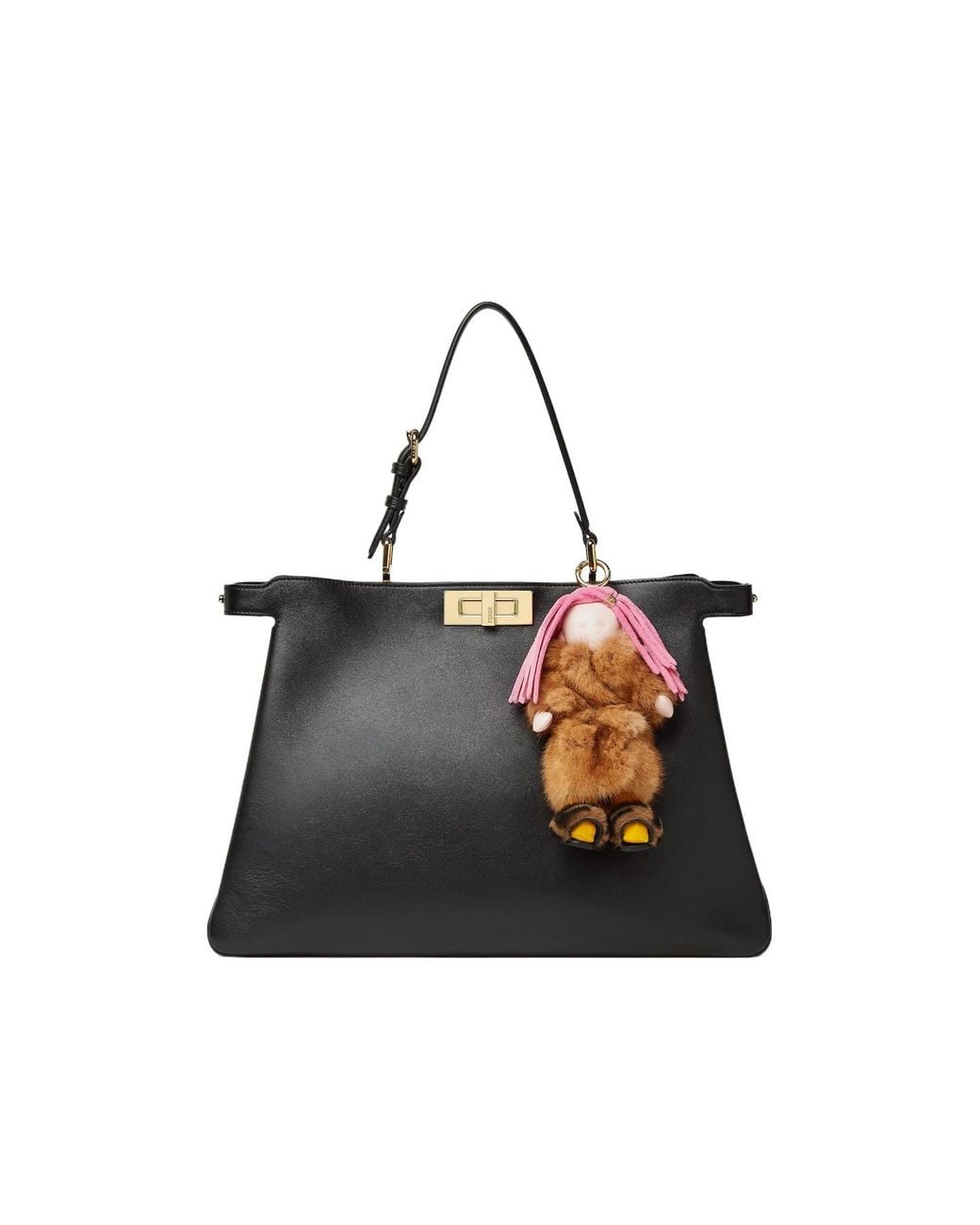Fendi Pink Margot Bag Charm