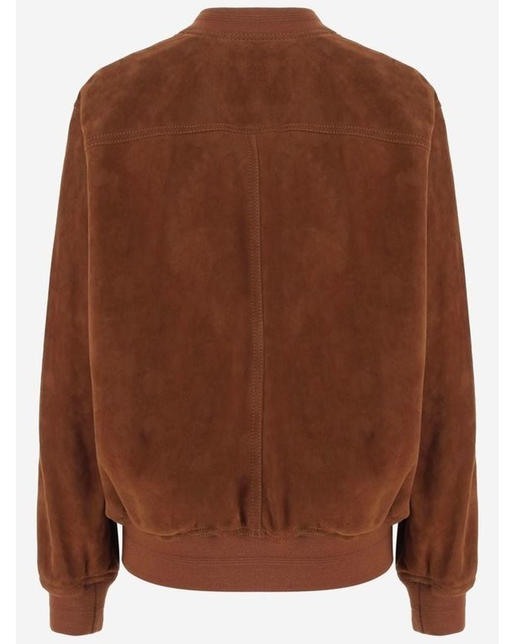 Valentino Brown Button-Up Caban Jacket