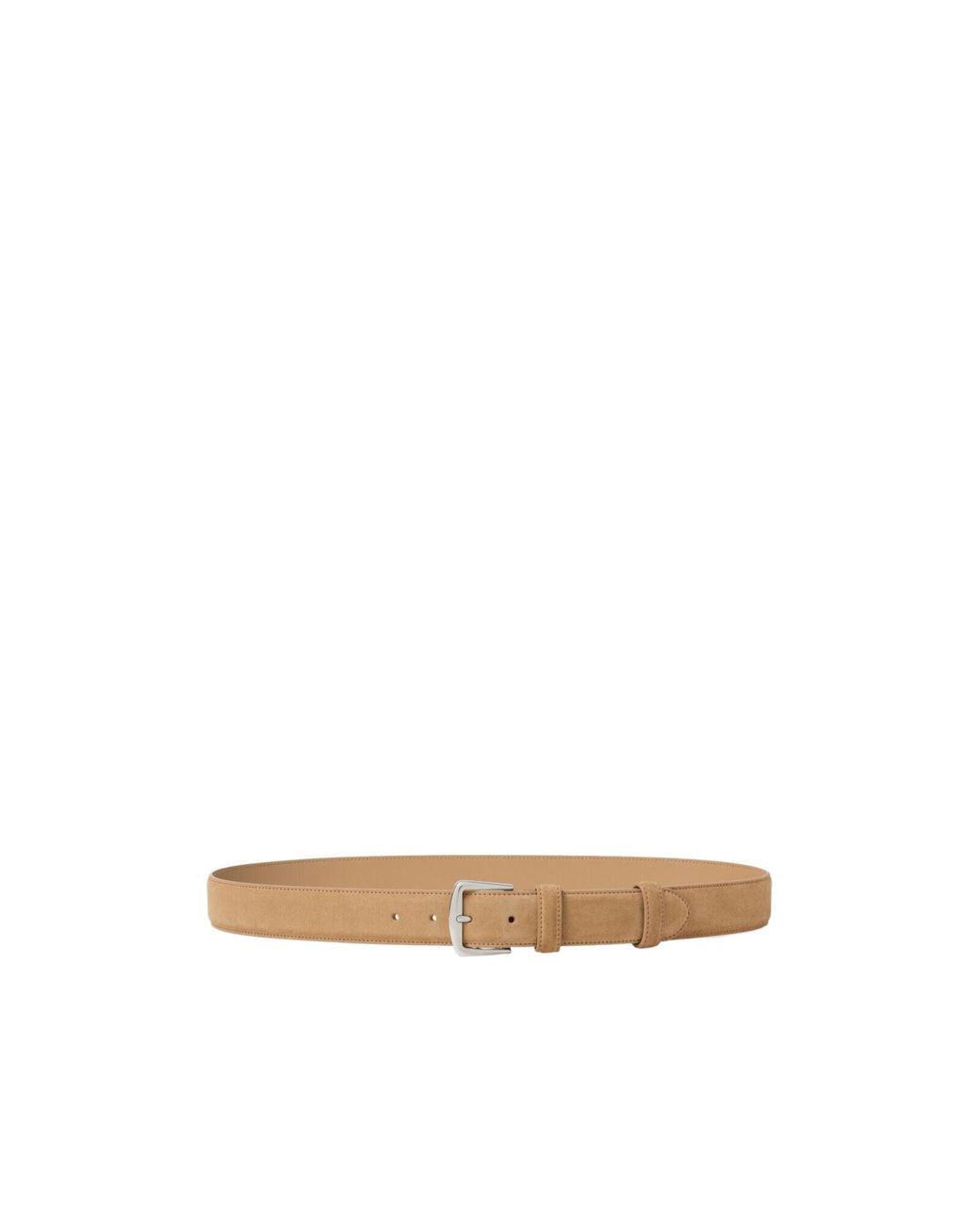 Loro Piana White Buckle Belt for men