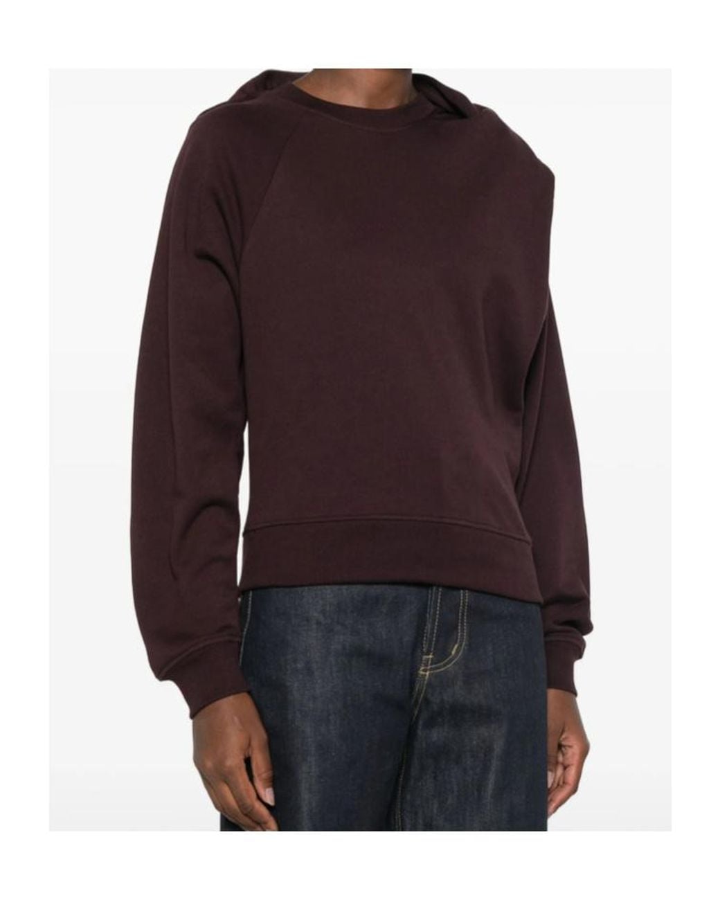 Dries Van Noten Purple Crew-Neck Sweatshirt