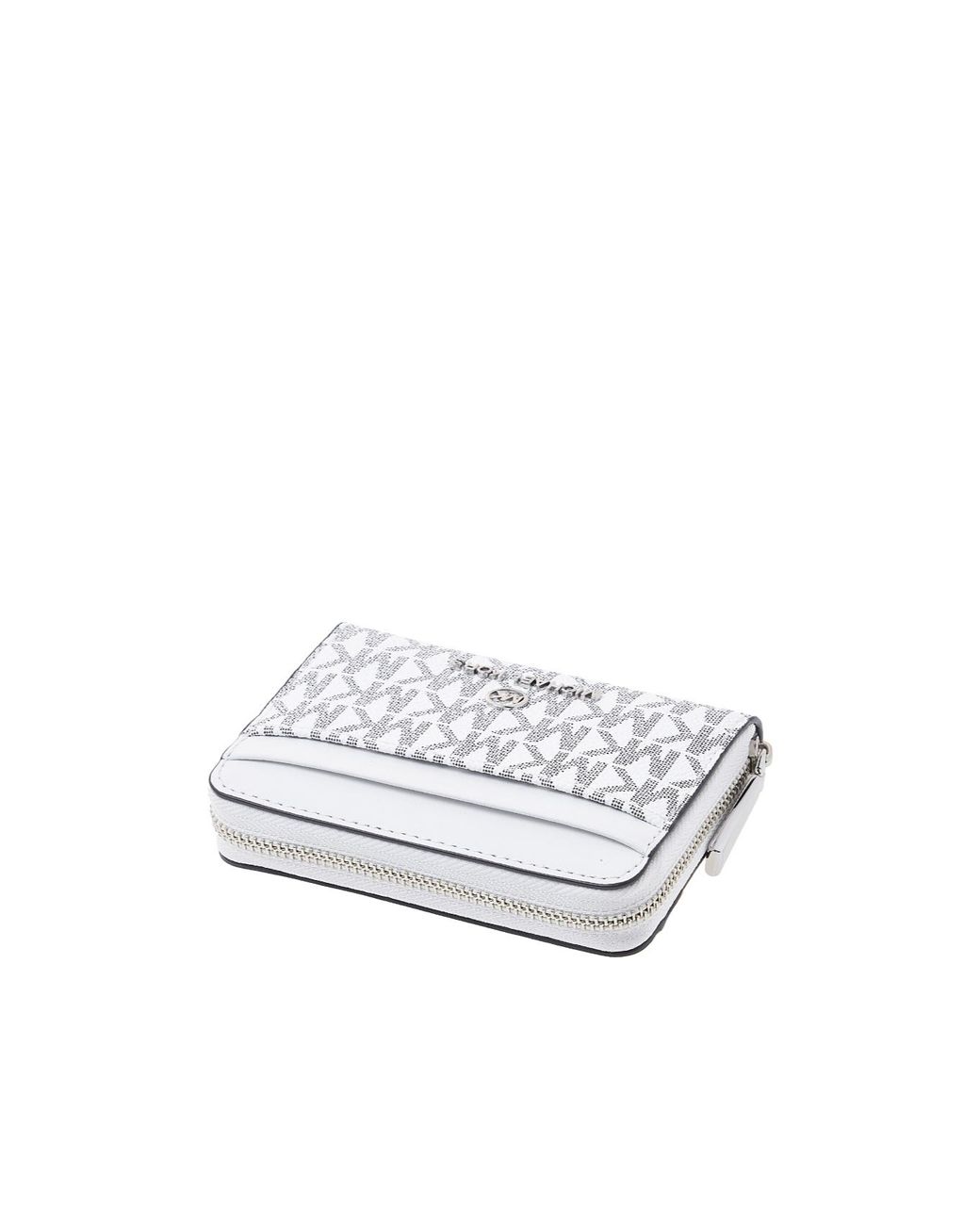 Michael Kors White Zipper Wallet