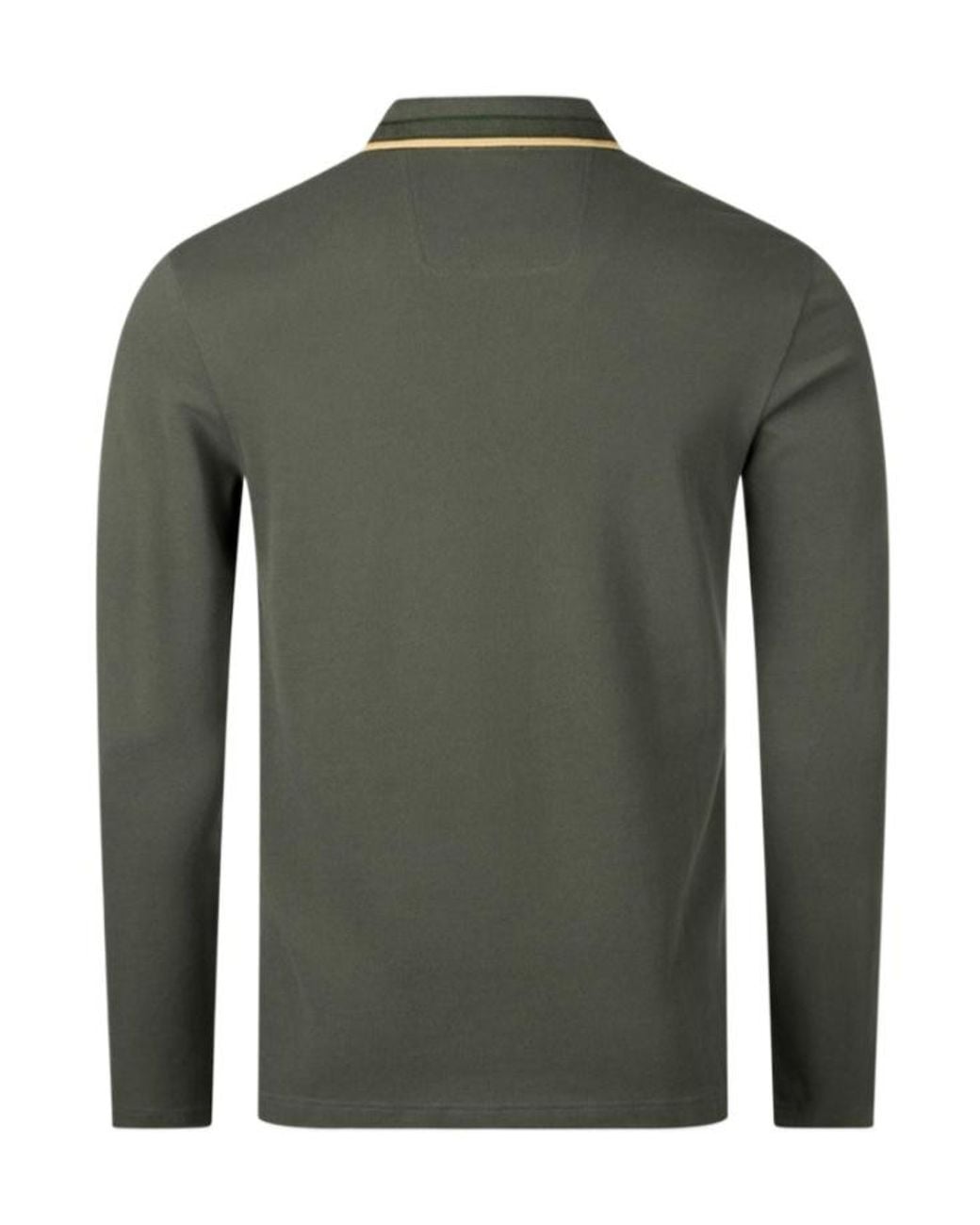 Boss Green Long-Sleeved Polo Shirt for men