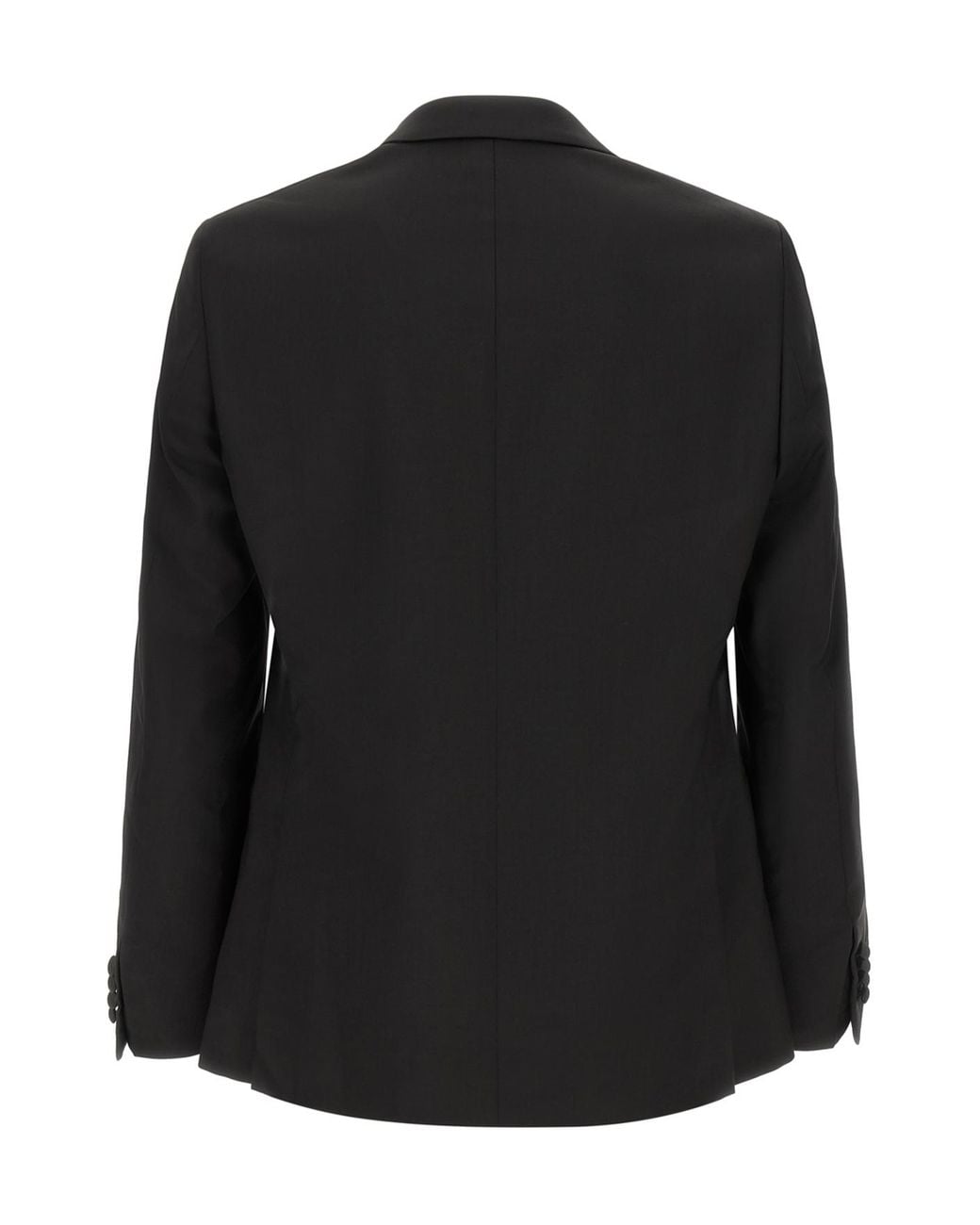 Pal Zileri Black Satin Lapel Two-Piece Suit for men