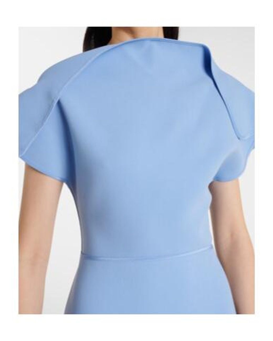 Maticevski Blue Absolve Draped Gown