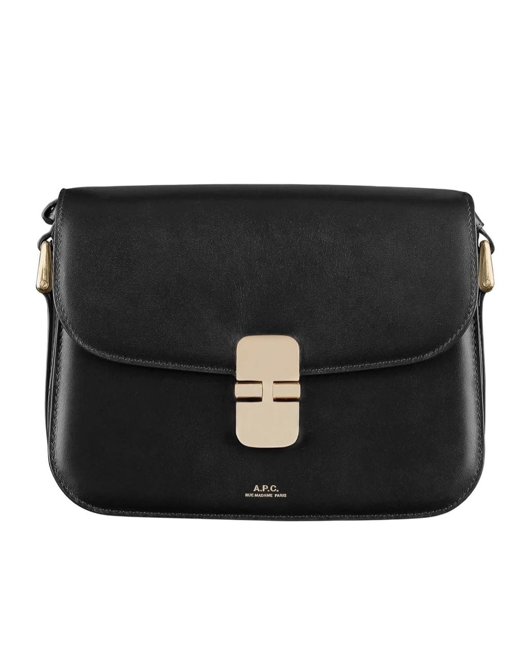 A.P.C. Black Small Grace Shoulder Bag