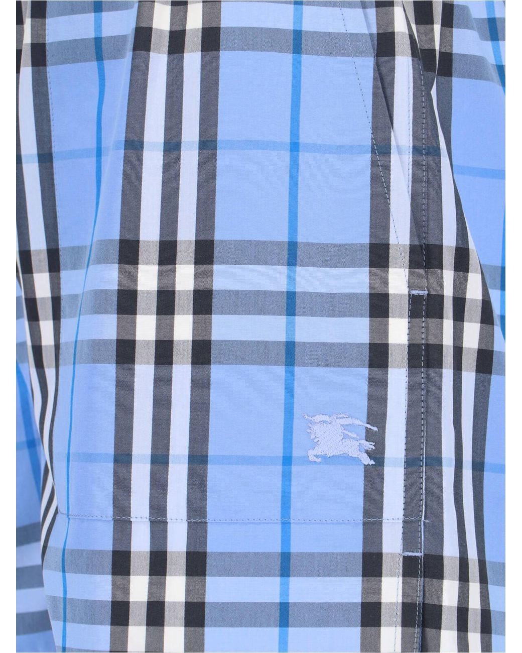 Burberry Blue Shorts