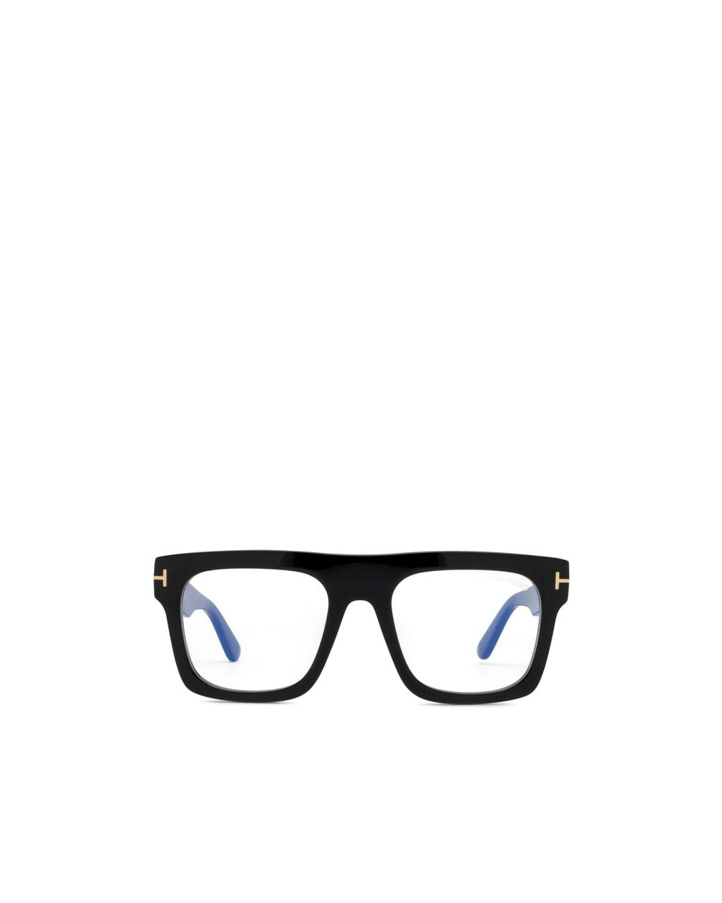Tom Ford White Eyewear Square Frame Glasses for men