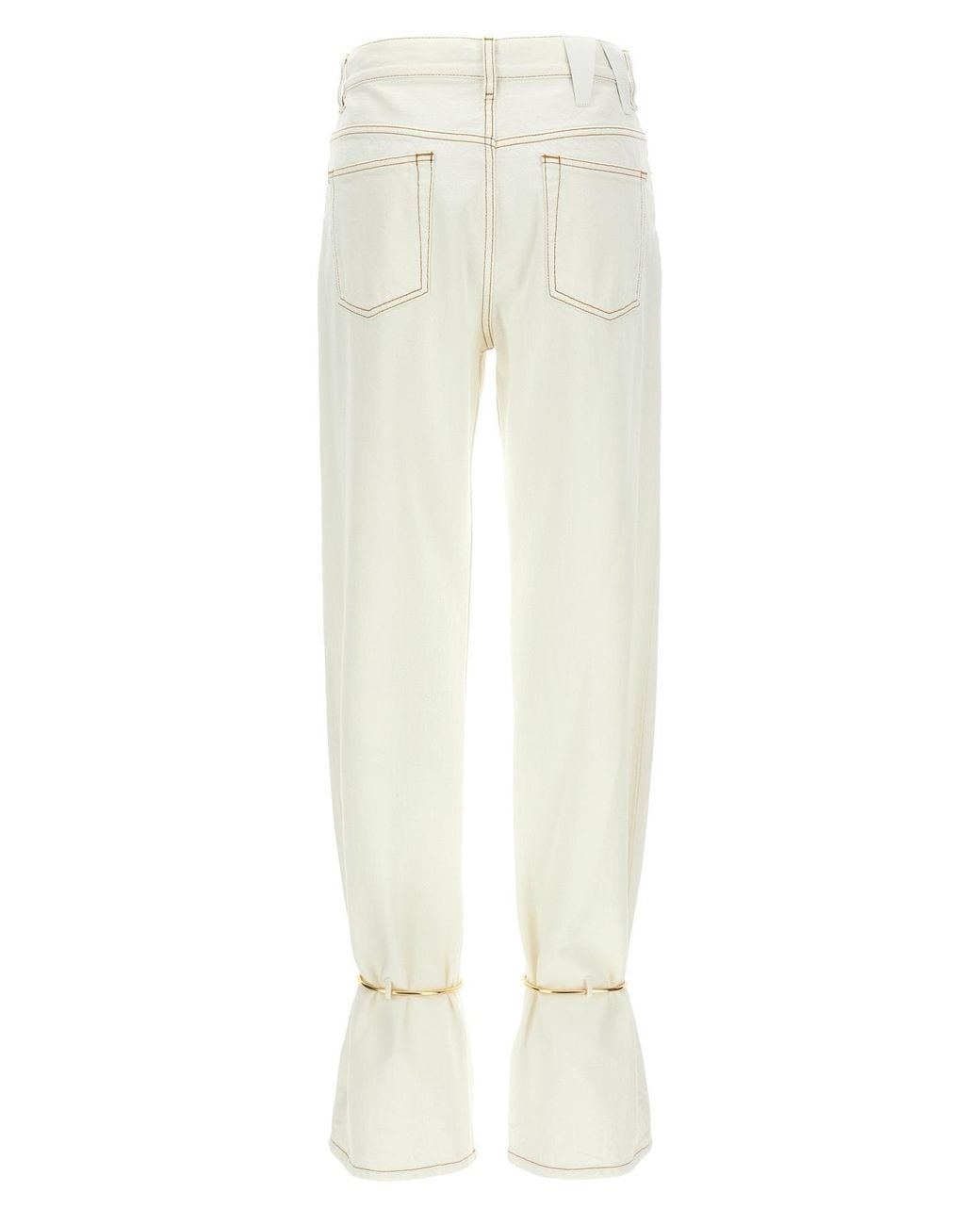 DARKPARK White Belt Loop Jeans